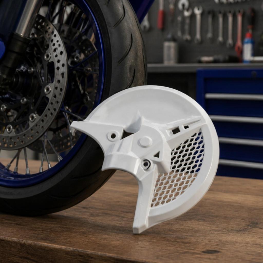 Brake Disc Cover Impact-Resistant Front Rotor Guard Lightweight for Trail Riding