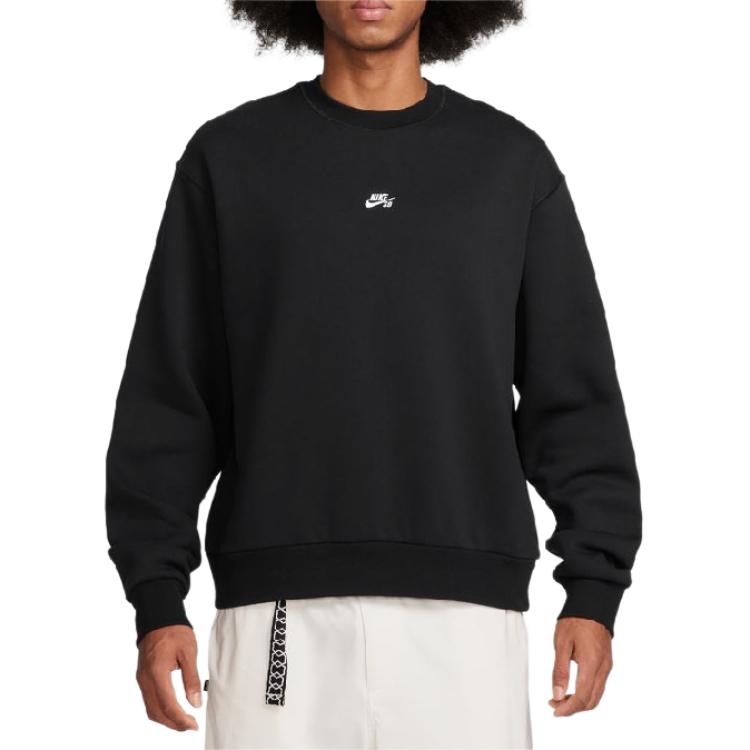 Nike Толстовки Мужские Черные С Круглым Вырезом Средней Плотности FV7354-010