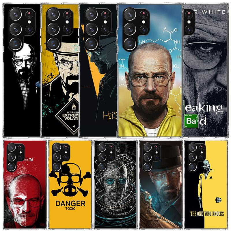 Чехол для телефона Breaking Bad WalterWhite для Samsung Galaxy S24 S25 Edge S26 Ultra S22 S23 Plus S21 + S20 FE Мягкая задняя крышка из ТПУ Gala