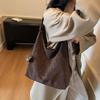 2025 Осень/Зима Универсальная Рабочая Сумка через Плечо для Поездок и Модная Сумка-Ведро Под Мышку