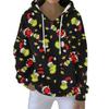 Christmas Hoodies For Women Funny Cute Printed Holiday Sweatshirt Winter Oversized Pullover Tops