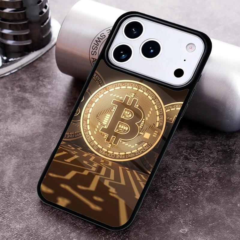 Bitcoin BTC Phone Case For iPhone 17 16 15 14 13 12 11 Pro Max Plus 17Air Soft Silicone Cover