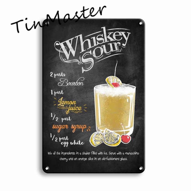 Martini Mojito Cocktail Poster Metal Tin Sign Vintage Restaurant Kitchen Irish Pub Bar Man Cave Decoration Art Wall Stickers