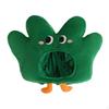 Cartoon Green Grass Headpiece Stylish 50x43cm Comfortable Wear Charming Headwear