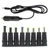 [150C5A+PLUG8] Cigarette Adapter + 8 Convert Plug Connectors (Cigarette Lighter Socket Connecting Adapter) Adapter