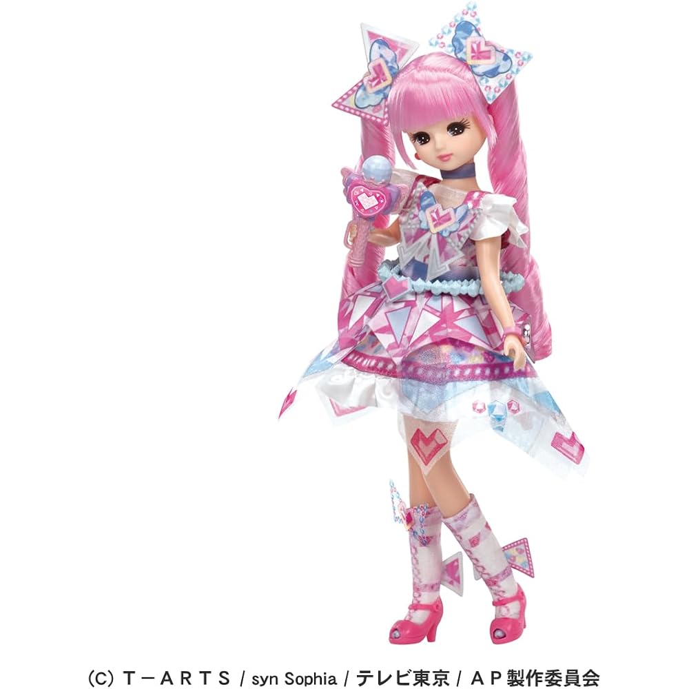Takara Tomy Кукла Licca-chan Секрет I-Pri Химари x Ликка-чан Дом-игровой центр для переодевания Игрушка 6+ лет
