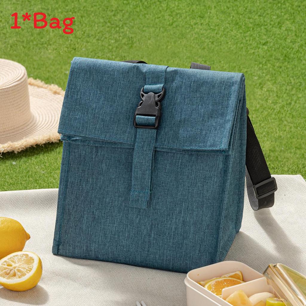Japanese Style Insulated Food Carrier With Breathable Oxford Fabric And Multipurpose Storage