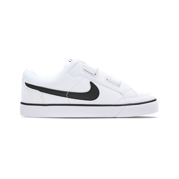 Nike Capri 3 л Прочные Амортизирующие Низкие Кеды для Скейтборда Детские Кеды для Скейтборда Белые Черные 579948-106