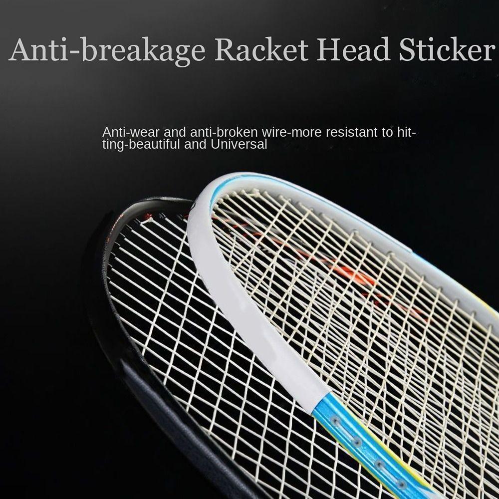 Self Adhesive Racket Frame Protector Anti-Friction Racquets Protective Sticker  Sport Equipment