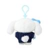 Sanrio Брелок для ключей Cinnamoroll Plush Holder 182591 (Заплатка из денима)
