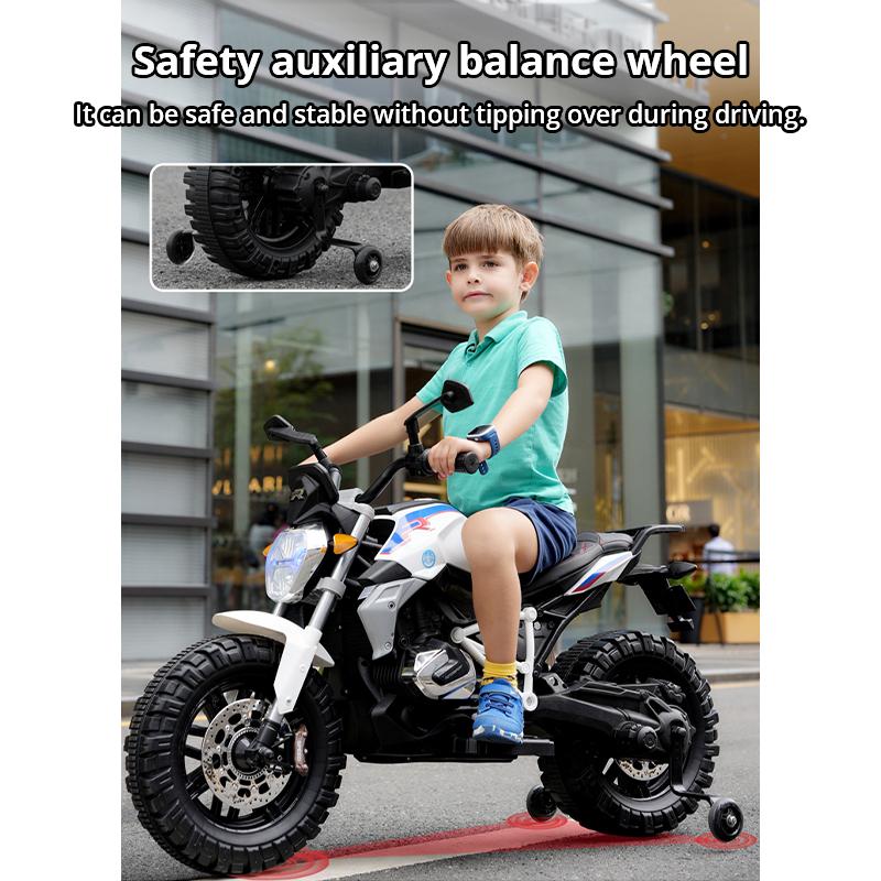Children Electric Motorcycle Ride On Car Kids Car Power Wheel Toy Car with Early Childhood Education