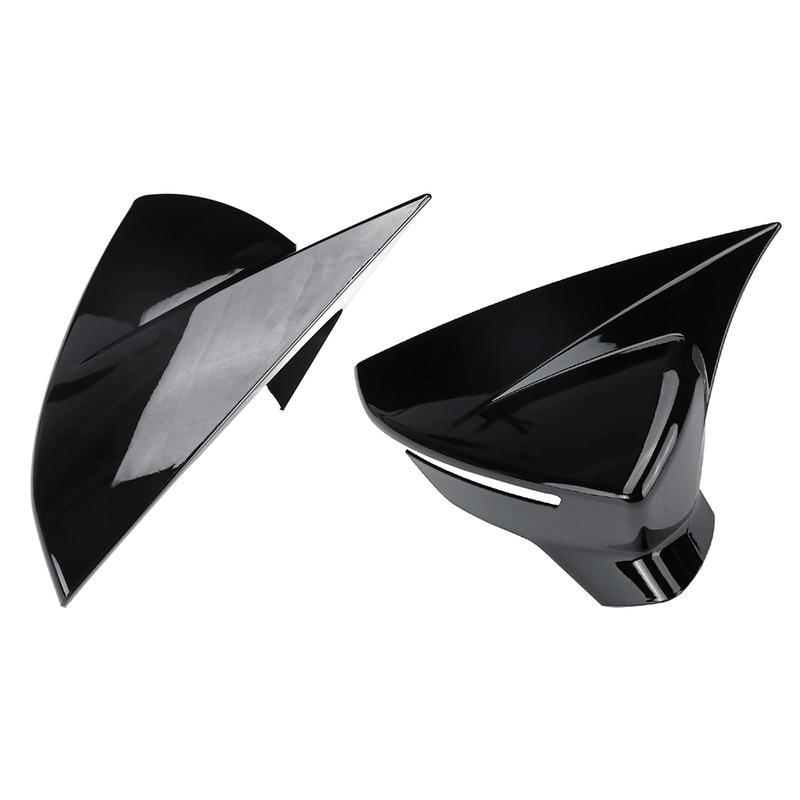 1 Pair Rearview Mirror Cover Cap ABS Carbon Black for SEAT Leon MK3 5F ST FR Cupra Ibiza Mk5 Arona KJ7 2017 2018