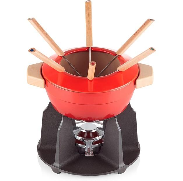Фондю Le Creuset Gusseisen Fondue-Set kirschrot (60612000602460)