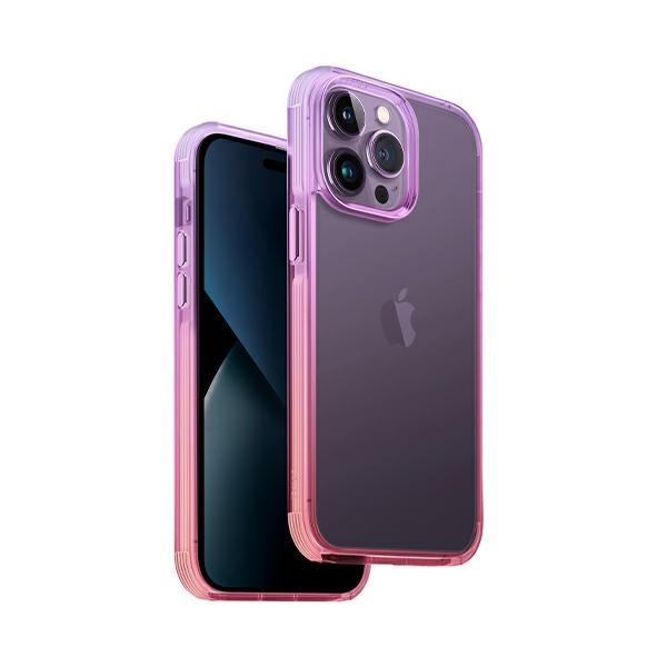 Etui do iPhone 14 Pro UNIQ Combat Duo Liliowo-różowe