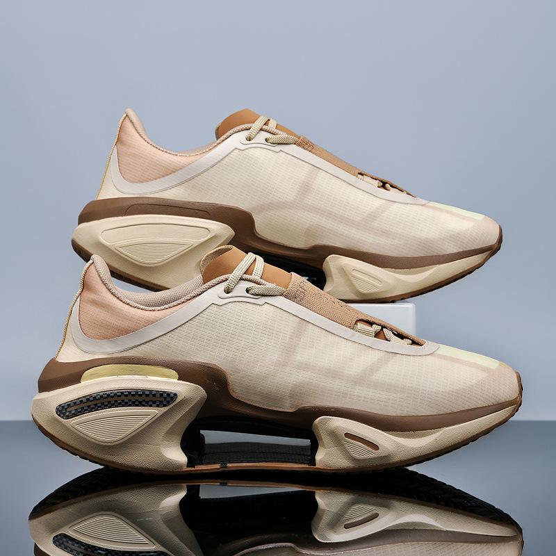 Кроссовки для бега для школьников средней школы 2025 года, новые сверхлегкие амортизирующие профессиональные кроссовки для бега, мужские дышащие кроссовки для студентов, нескользящие