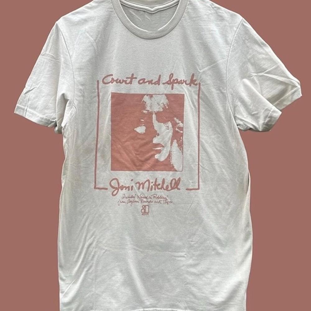 Новая рубашка Joni Mitchell Court And Spark Подарок для фанатов Унисекс S-5XL Унисекс Футболка