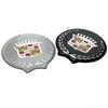 Для Cadillac ATS BLS CTS CT4 SLS SRX STS XT4 Escalade Deville DTS 6.2X6.5CM ABS Боковая наклейка на крыло автомобиля Эмблема на задний багажник