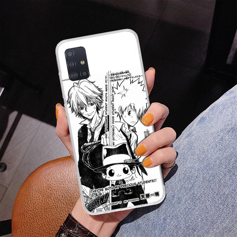 Чехол для телефона Katekyo Hitman Reborn для Samsung Galaxy A52 A32 A22 A12 A51 A31 A50S A30S A20S A10S Note 20 Ultra 10 Plus S10 A72 A7