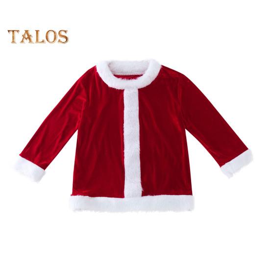 1 Set Christmas Costume Includes Top Pants Hat Belt Gloves And Shoe Cover Cartoon Furry Animal Cosplay Santa Performance Drama Stage Opera Outfit