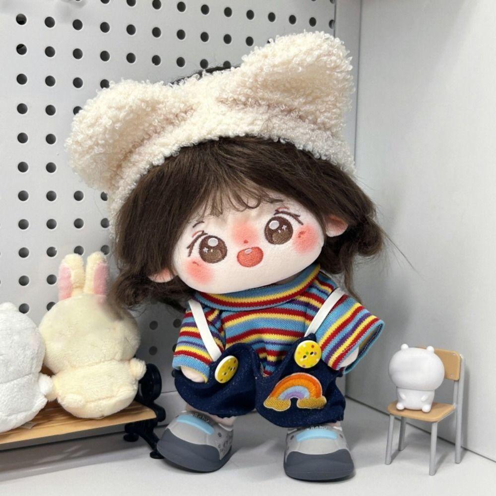 Cool Cute 20cm Dolls Clothing Set Colorful Doll's Accessories Miniature Dress Suit BJD Doll