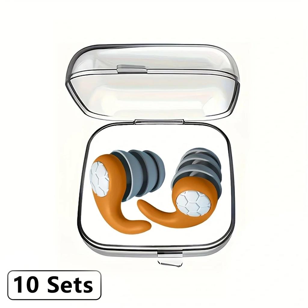 HUAK 1Pair Sleeping Ear Plugs Noise Reduction Tapones Oido Ruido Soft Oordopjes Earplug Waterproof Tapones Para Dormir Earplugs