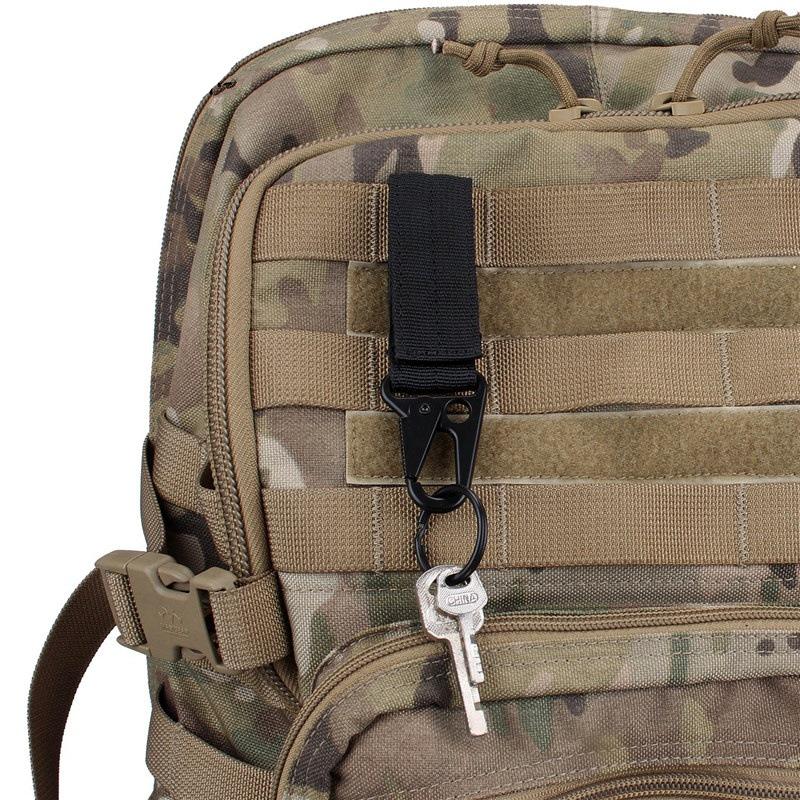 Tactical Backpack Accessories: Hook, Webbing, Key Buckle, Velcro, D-Type, Mountaineering, Eagle Beak, Knife Buckle.