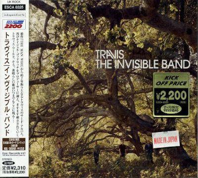 CD TRAVIS - Invisible Band ESCA8325 EPIC 2001 Япония ОбиРок Б/У