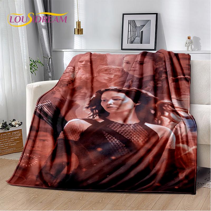 3D The Hunger Games Movie Archer Character Soft Flannel Blanket for Beds Bedroom Sofa Picnic,Throw Blanket for Cover Outdoors