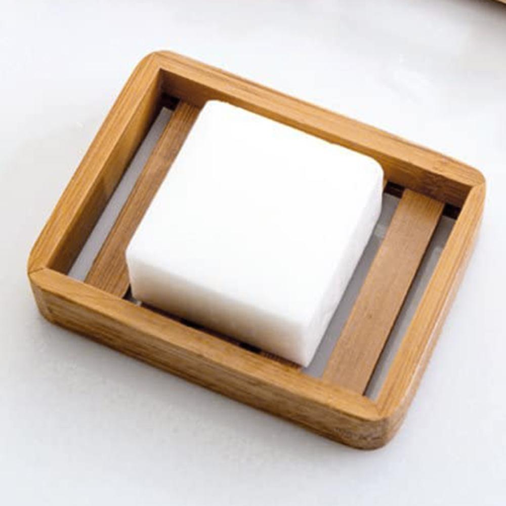 Мыльница для хранения, держатель для мыла, цвет дерева 10*8,7*2,2 см