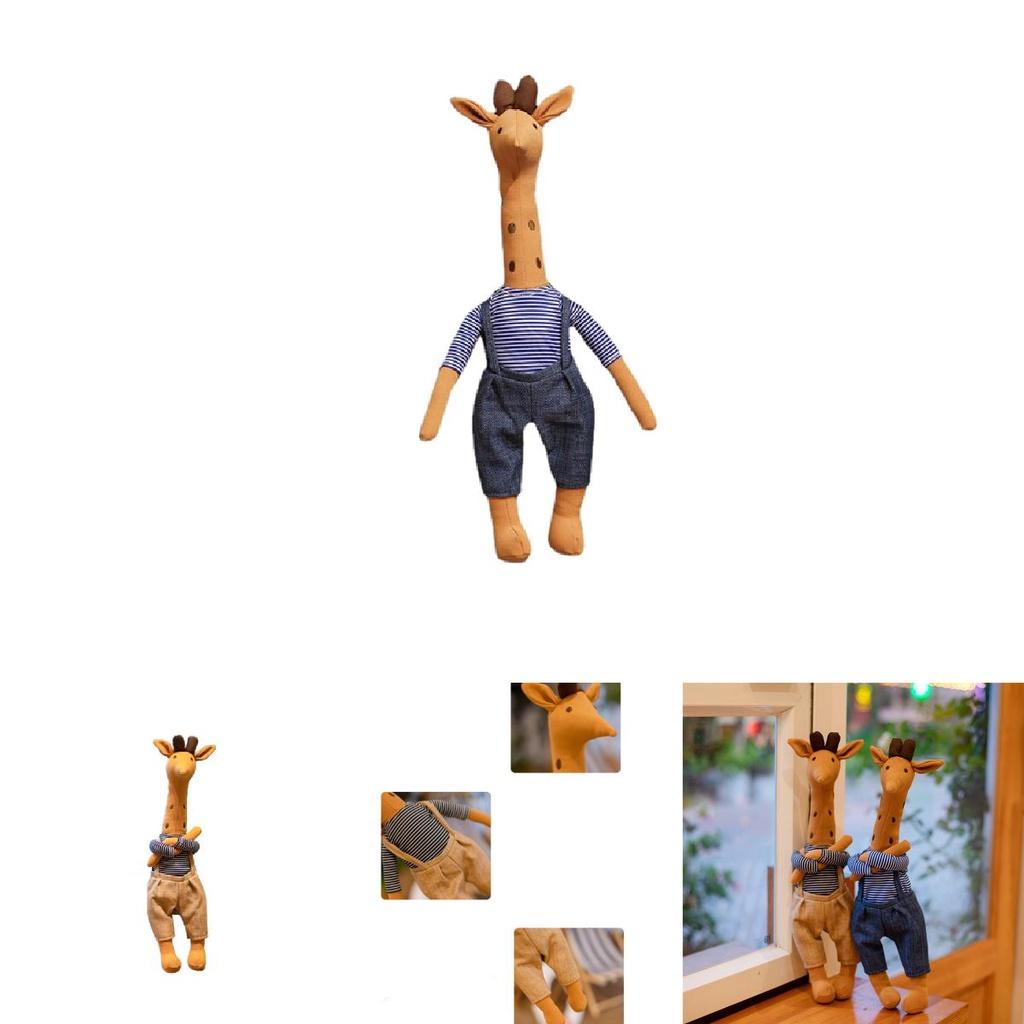 Очаровательная плюшевая игрушка жираф Идеальный подарок на день рождения ребенка