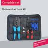 Solar MC4 Photovoltaic Installation Toolkit: Electrician Crimping Pliers, Connector Terminals, Wrench Set