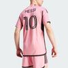 adidas Inter Miami CF 24/25 Messi Home аутентичная майка Easy Pink мужская уличная одежда JE9742