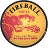 Металлическая табличка Fireball Whisky Купол Кнопка Настенный Декор Бар Гараж Мужская Берлога