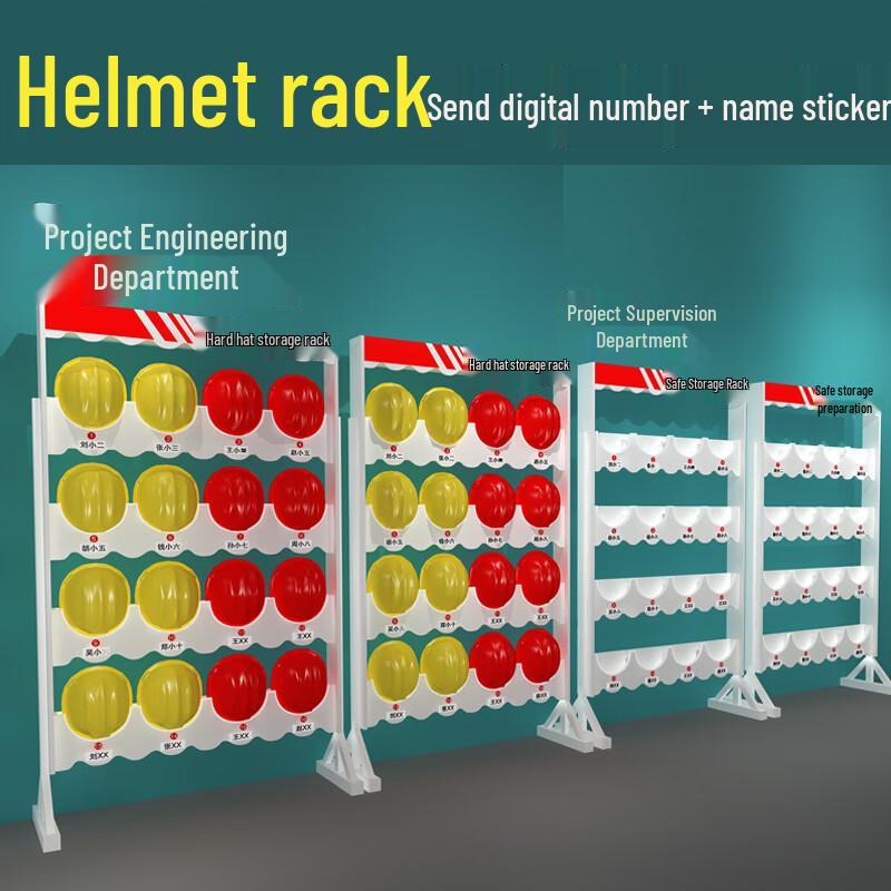 Shanduoao Safety Helmet Storage Rack