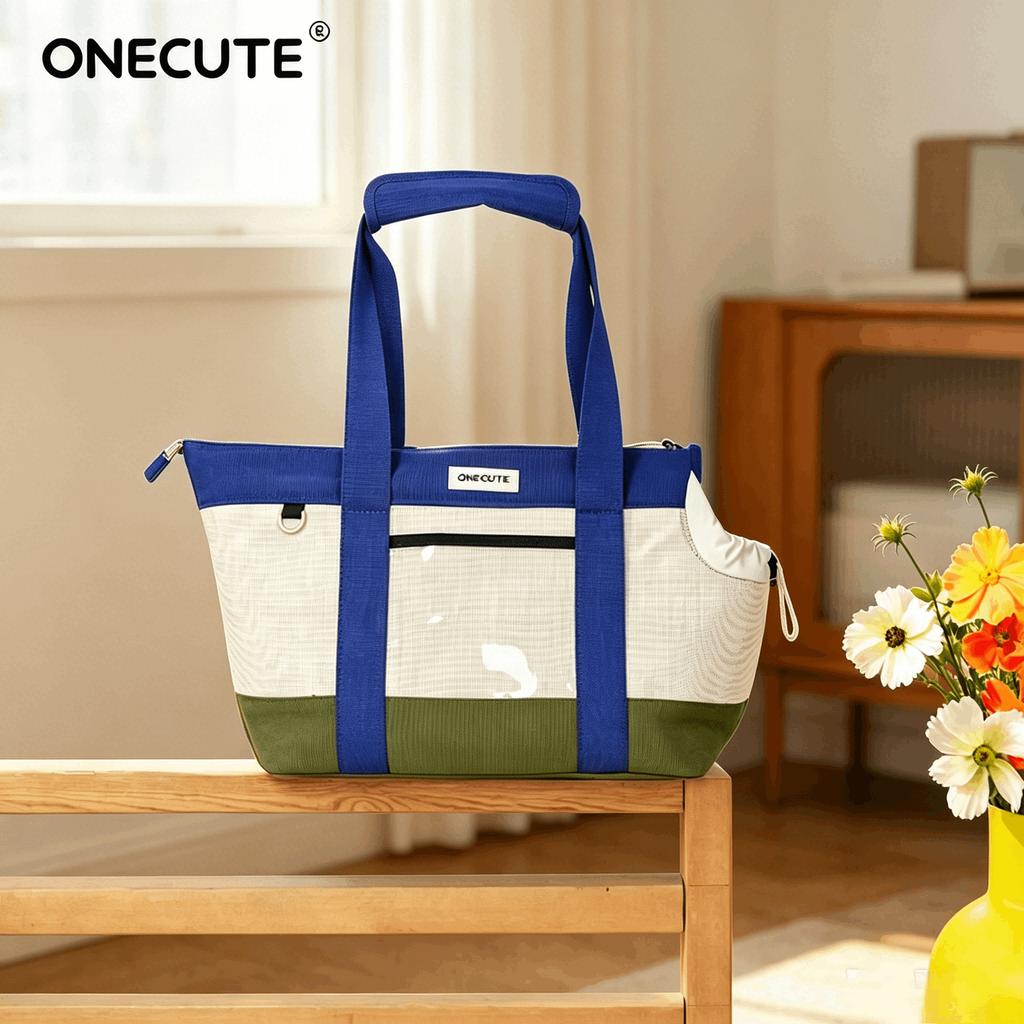Breathable Anti‑stress Pet Carrier Bag Portable Handheld Shoulder Bag For Small Dogs Outdoor Travel