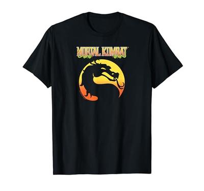Футболка с классическим логотипом Mortal Kombat