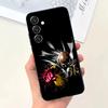 Чехол для телефона One P-Punch Man Saitama для Samsung Galaxy A13,A21s,A22,A31,A32,A52,A53,A71,A80, Мягкий черный корпус