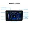 Universal Motorcycle Full Lcd Screen Speedometer Digital Odometer Speed Meter×1