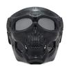 Skull Tactical Mask Halloween Full Face Protective Helmet With Goggles
