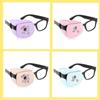 1Pcs Children Amblyopia Eye Patches For Treating Strabismus Glasses Therapy Kids Corrective Vision Glasses Case Reusable Soft