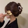 Новый Изысканный Металлический Зажим для Волос Элегантный Полый Геометрический Маленькие Заколки для Волос Корейские Заколки Заколка для Волос Модные Аксессуары для Волос