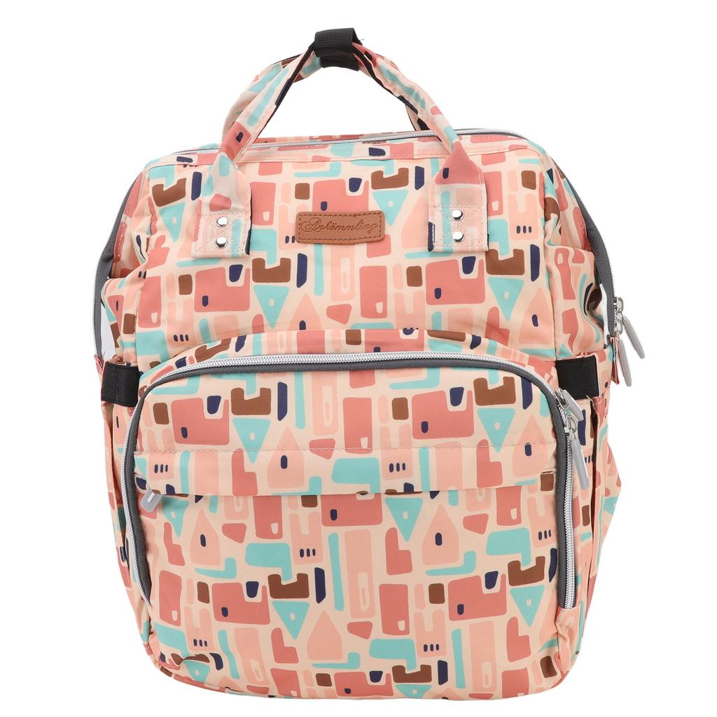 Baby Diaper Changing Bag Portable Crib Backpack Multifunctional Folding 20L Large Capacity for