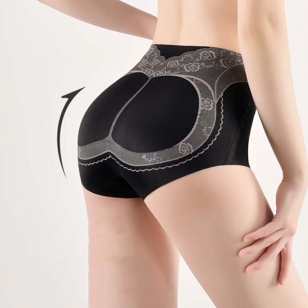 Ice Silk Корректирующее белье для похудения с утягивающим эффектом средней талии Трусы для коррекции фигуры Нижнее белье для ежедневного контроля живота