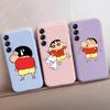 Funny Cartoon Phone Case For iPhone Samsung A55 S24 FE S25 M35 A16 Xiaomi Redmi Note 13Pro 14C Huawei Honor Realme Shockproof Anti-Scratch Matte Cover