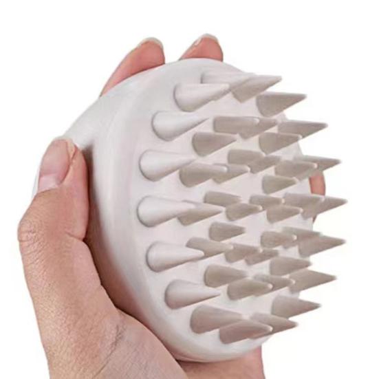 Scalp Massager Shampoo Brush with Soft Bristles Ergonomic Handle Portable Travel Hair Growth Dandruff Removal Scalp Exfoliator Scrubber Cleaning Brush