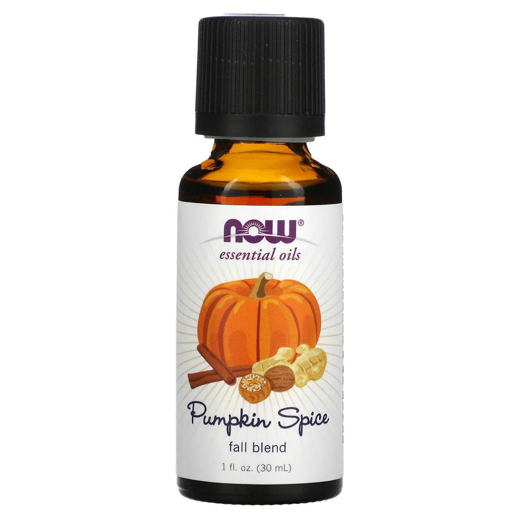 Now Foods Essential Oils, Pumpkin Spice, 1 Fl Oz (30 Ml)