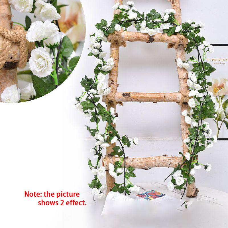 1шт цветочный арочный декор домашнее свадебное украшение гирлянда из роз и плюща шелковые розы искусственные цветы поддельные виноградные лозы