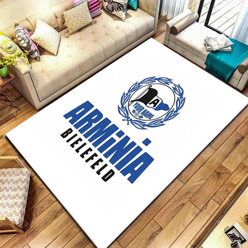 Arminia Bielefeld Fans Custom Name Carpet Rug For Living Room Bedroom Home Sofa Decoration Kids Play Nonslip Floor Mat
