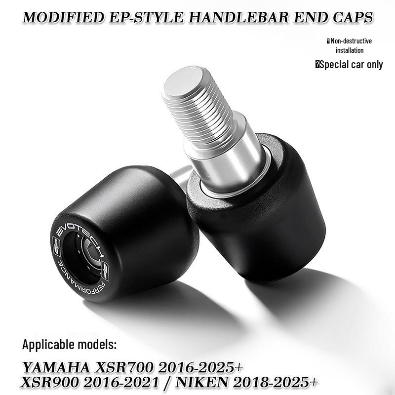 Aluminum Alloy Weighted Handlebar Ends for Yamaha XSR700/XSR900