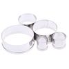 5Pcs Diy Round Polymer Clay Cutter Molds Pottery Ceramic Cutting Mould Tool